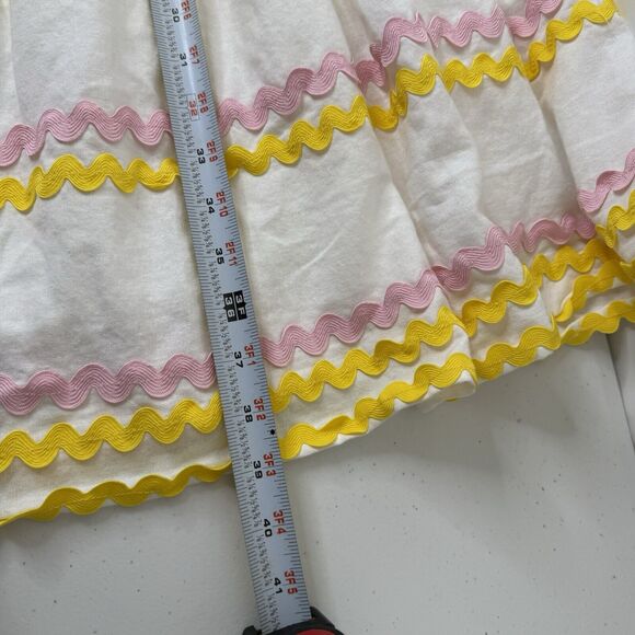 Lisa Marie Fernandez x Target Dress XXS Boho Ric Rac Flare Oversized Coquette - Picture 10 of 11